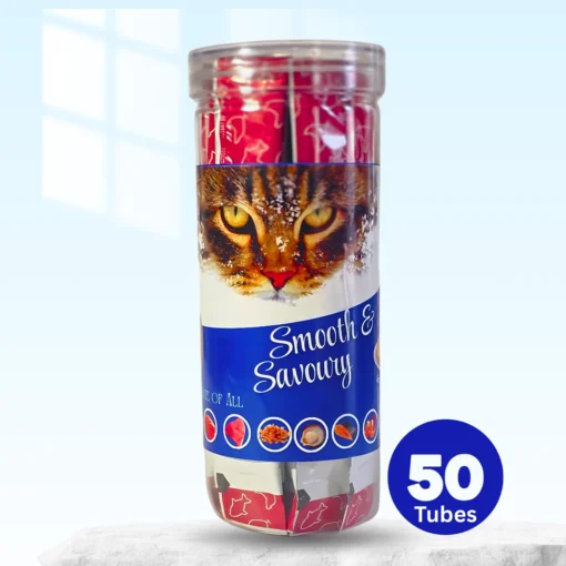 Smooth And Savoury cat treats Jar – 50 Value pack