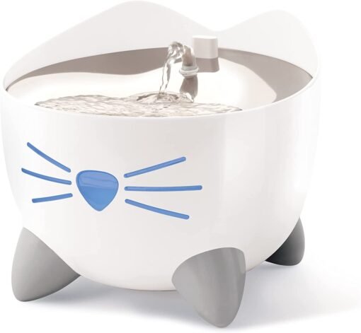 Catit PIXI Smart Water Fountain, Premium Cat Drinking Fountain – Indoor/Outdoor Automatic Pet Water Fountain with Filter for Cats