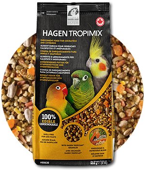 Second image of Tropimix Enrichment Food for Cockatiels and Lovebirds 908g (2lb)