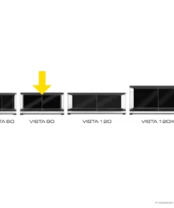 Second image of Vista 90 Panoramic Natural Terrarium 36x18x18