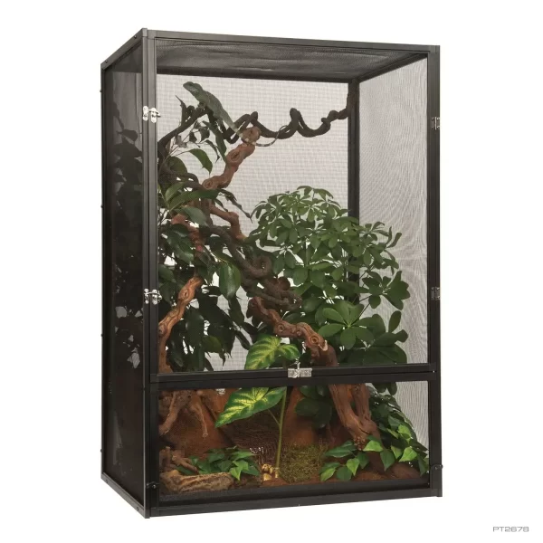 Screen Terrarium Medium X-Tall Aluminum Screen Habitat