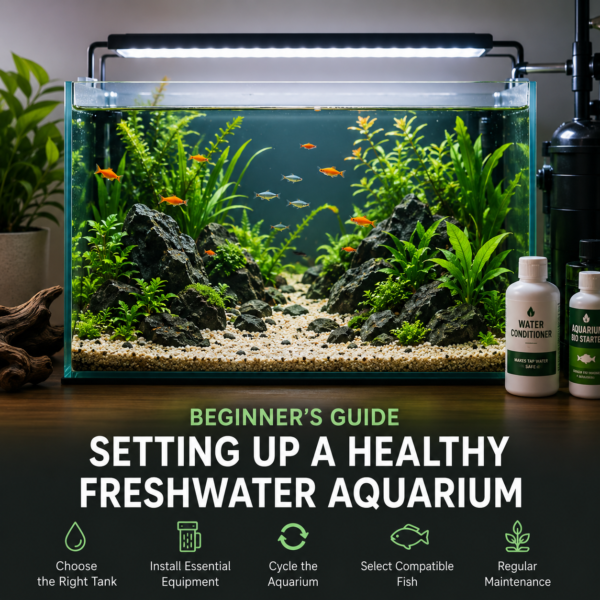 Beginner’s Guide to Setting Up a Healthy Freshwater Aquarium