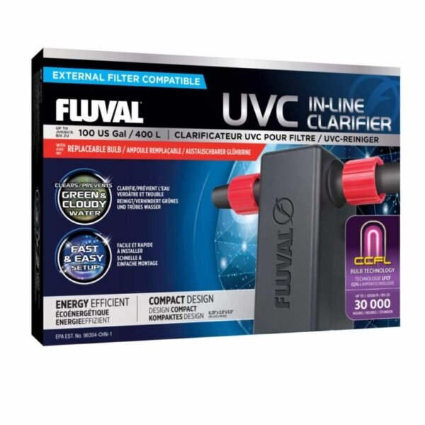 Fluval UVC In-Line Clarifier 3W