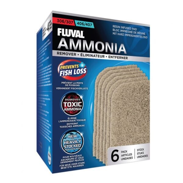 FL 307/407 Ammonia Remover Pad, 6pcs