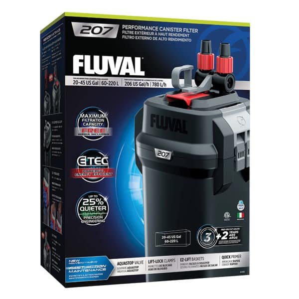 Fluval 207 Aquarium Canister Filter 220L