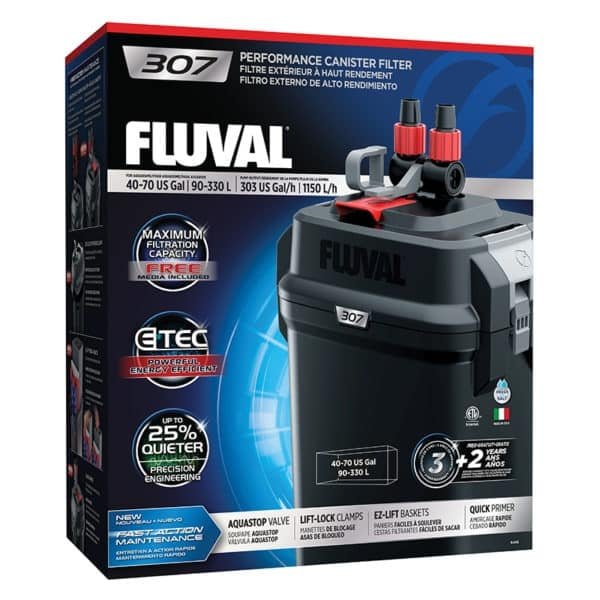 Fluval 307 Aquarium Canister Filter 330L